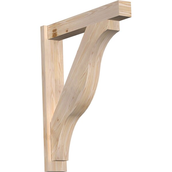 Ekena Millwork Funston Block Smooth Outlooker, Douglas Fir, 5 1/2"W x 30"D x 36"H OUT06X30X36FST05SDF - main